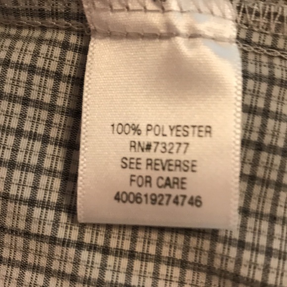 Croft & Barrow Men's Short Sleeve Button Shirt, Medium - Picture 5 of 6